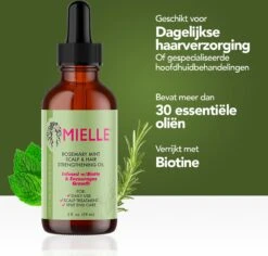 MIELLE Organic Rosemary Mint Scalp & Hair Strengthening Oil 2oz/59ml - Haarolie - Curly Girl CG - Voordeelverpakkingen - Hoofdhuid -Verzorgingsproducten Verkoop 1200x1146 5