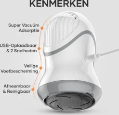 MW® Elektrische Eeltverwijderaar - Voetvijl - Eelt Verwijderaar - Elektrische Vijl - 3 Vijlschijven -Verzorgingsproducten Verkoop 1200x1154