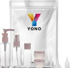 YONO Reisflesjes Set - Navulbare Reisflacons In Verschillende Maten Met Toilettas - Spray Flesjes En Cosmetica Potjes Voor Handbagage Vliegtuig -Verzorgingsproducten Verkoop 1200x1157 3