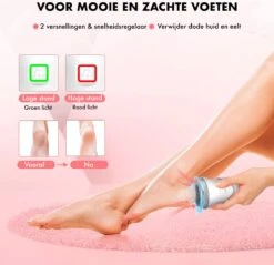 DynaBright Elektrische Eeltverwijderaar Met Stofzuigsysteem - Inc. 3 Vlijlschijven - 2 Standen - Voetvijl - Eeltvijl - Eelt Verwijderaar -USB Oplaadbaar - Geïntegreerde Zuigfunctie 13 DynaBright Elektrische Eeltverwijderaar Met Stofzuigsysteem - Inc. 3 Vlijlschijven - 2 Standen - Voetvijl - Eeltvijl - Eelt Verwijderaar -USB Oplaadbaar - Geïntegreerde Zuigfunctie -Verzorgingsproducten Verkoop 1200x1163 2