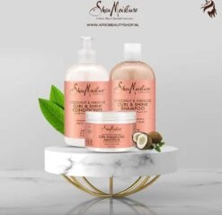Shea Moisture Coconut & Hibiscus - Shampoo Conditioner & Curl Enhancing Smoothie - Curl & Shine Care Pakket Van 3 -Verzorgingsproducten Verkoop 1200x1166 12