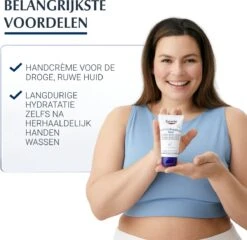 Eucerin 5% Urea Herstellende Handcrème 30 Eucerin 5% Urea Herstellende Handcrème -Verzorgingsproducten Verkoop 1200x1166 2