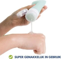 Pazzo Goods - Reisflesjes - Gratis Toilettasje - Reisflesjes Handbagage - Reisflacons - Reisflesjes 100 Ml - Siliconen - 4 Stuks - Duurzaam - Navulbaar -Verzorgingsproducten Verkoop 1200x1175 5