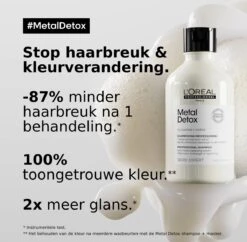 L’Oréal Professionnel Metal Detox Shampoo - Vermindert Haarbreuk Met 87%* – Serie Expert – 300ml 10 L’Oréal Professionnel Metal Detox Shampoo - Vermindert Haarbreuk Met 87%* – Serie Expert – 300ml -Verzorgingsproducten Verkoop 1200x1177 9