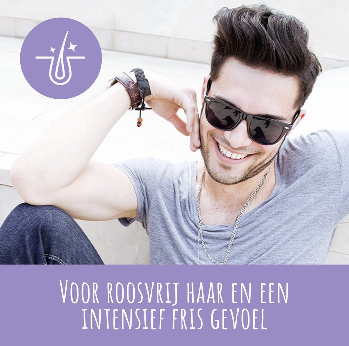 Andrélon Men Anti-Roos & Intens Fris Shampoo - 6 X 300 Ml - Voordeelverpakking 7 Andrélon Men Anti-Roos & Intens Fris Shampoo - 6 X 300 Ml - Voordeelverpakking - Afbeelding 5