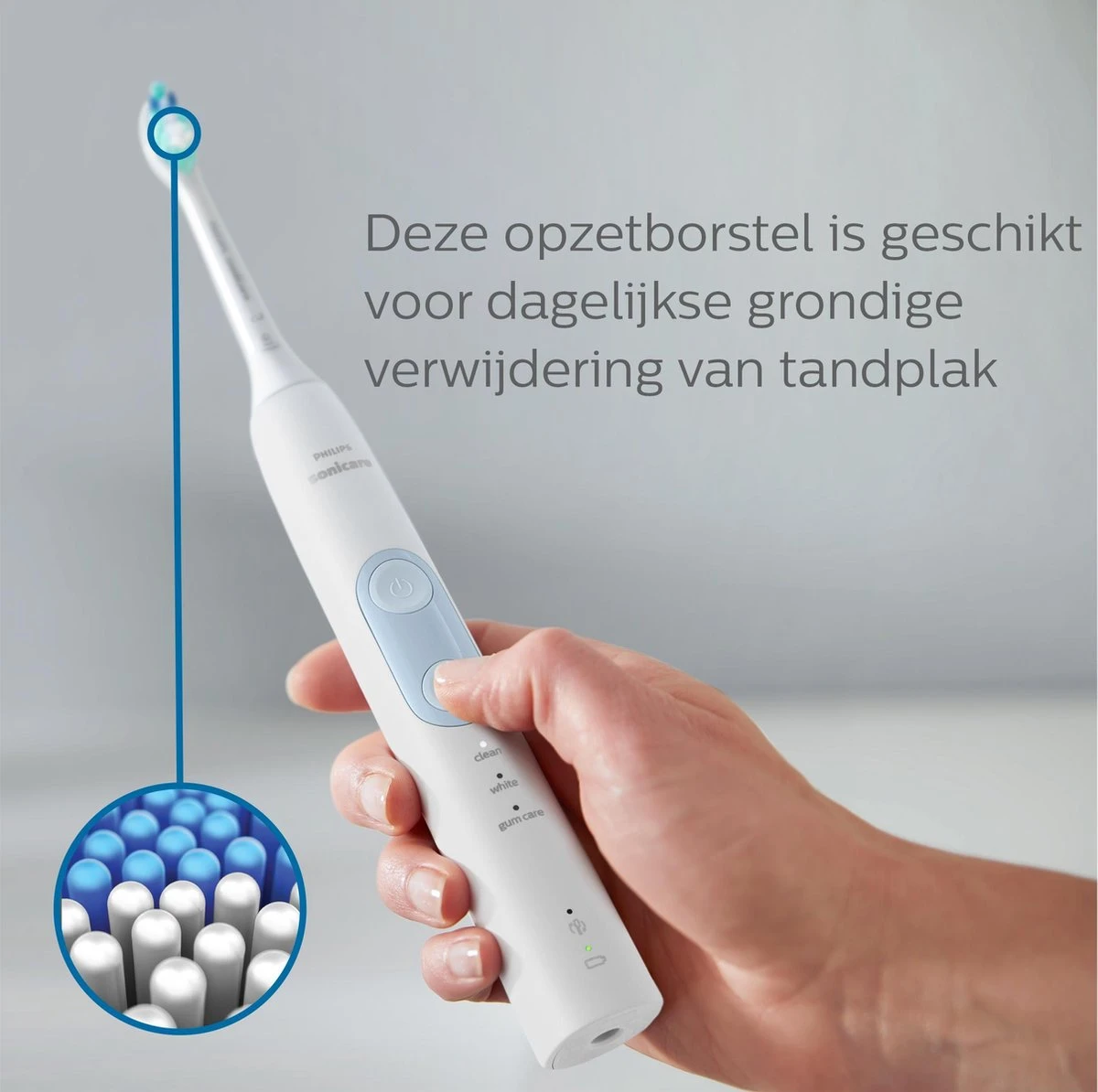 Philips Sonicare C2 Optimal Plaque Defence HX9022/10 - Opzetborstels - 2 Stuks 7 Philips Sonicare C2 Optimal Plaque Defence HX9022/10 - Opzetborstels - 2 Stuks - Afbeelding 5