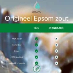 Epsom Zout - Bitterzout - Magnesiumsulfaat - Badzout - 25 Kg - In Zak - Voetenbad 11 Epsom Zout - Bitterzout - Magnesiumsulfaat - Badzout - 25 Kg - In Zak - Voetenbad -Verzorgingsproducten Verkoop 1200x1200 1094