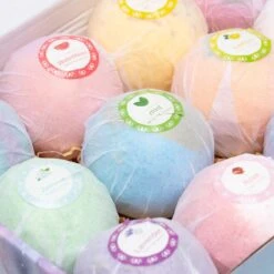 Bruisballen - Bruisballen Voor Bad - Kind - 12 Stuks - XXL Formaat - 12 Verschillende Geuren - 100 Gram -Verzorgingsproducten Verkoop 1200x1200 1128