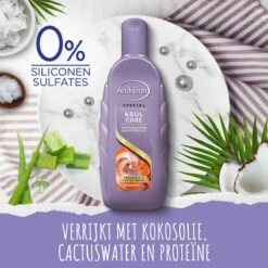 Andrélon Krul Care Shampoo - 6 X 300 Ml - Voordeelverpakking -Verzorgingsproducten Verkoop 1200x1200 1346