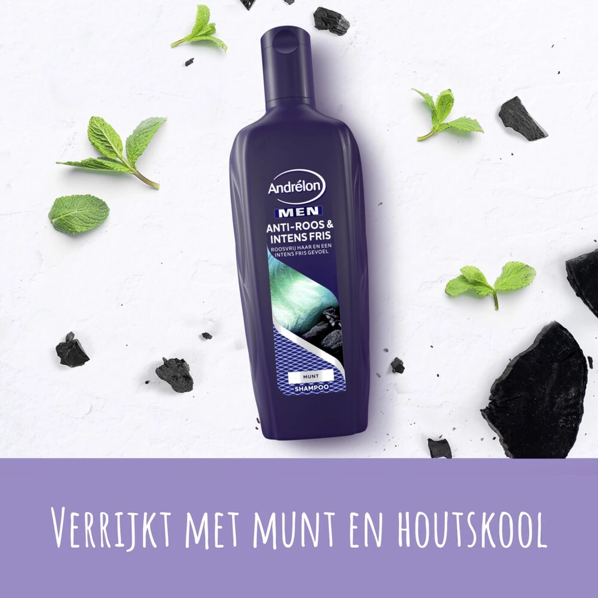 Andrélon Men Anti-Roos & Intens Fris Shampoo - 6 X 300 Ml - Voordeelverpakking 5 Andrélon Men Anti-Roos & Intens Fris Shampoo - 6 X 300 Ml - Voordeelverpakking - Afbeelding 3