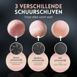 Beeperfect® Elektrische Eeltverwijderaar Met Stofzuigsysteem - Voetvijl - Eeltvijl - IPX7 Waterdicht - Gratis Pedicure Set -Verzorgingsproducten Verkoop 1200x1200 139