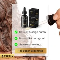 Zapply Haargroei Serum - Biotine - Haaruitval - Alternatief Minoxidil- Haarserum- Haargroei - Baardgroei - -Verzorgingsproducten Verkoop 1200x1200 1443