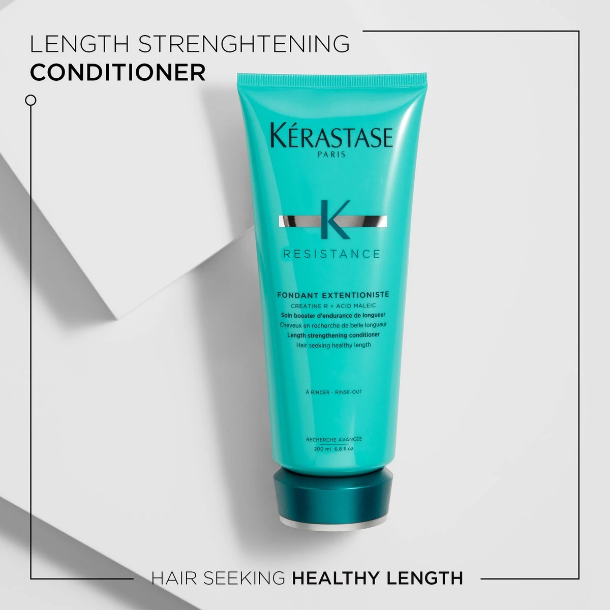 Kérastase Résistance Fondant Extentioniste - Versterkende Conditioner Voor Sterker En Langer Haar - 200ml 4 Kérastase Résistance Fondant Extentioniste - Versterkende Conditioner Voor Sterker En Langer Haar - 200ml - Afbeelding 2