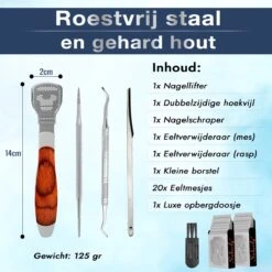 Pedicureset Professioneel - Pedicure Eeltmesjes - Eelt Verwijderaar Pedicure Set - Eeltverwijderaar Voetvijl - Eeltschraper - Eeltschaaf - Eeltrasp 22 Pedicureset Professioneel - Pedicure Eeltmesjes - Eelt Verwijderaar Pedicure Set - Eeltverwijderaar Voetvijl - Eeltschraper - Eeltschaaf - Eeltrasp -Verzorgingsproducten Verkoop 1200x1200 162