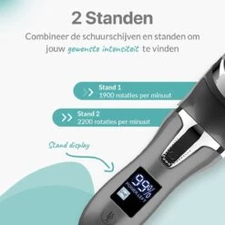 Be Lavish Elektrische Eeltverwijderaar Met Stofzuigsysteem - Voetvijl - Eeltvijl - IPX7 Waterdicht - USB Oplaadbaar - Inc. 3 Opzetstukken & Borstel -Verzorgingsproducten Verkoop 1200x1200 172