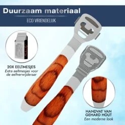 Pedicureset Professioneel - Pedicure Eeltmesjes - Eelt Verwijderaar Pedicure Set - Eeltverwijderaar Voetvijl - Eeltschraper - Eeltschaaf - Eeltrasp -Verzorgingsproducten Verkoop 1200x1200 361