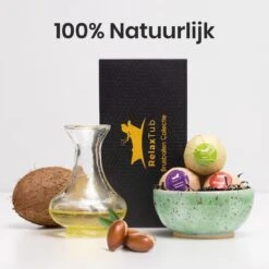 RelaxTub® Bruisballen - Bruisballen Voor Bad - Natuurlijke Kokosboter & Arganolie - Bath Bombs - Badbom - Badballen - Dierproefvrij - 8 X 80g XL Formaat - Inclusief Luxe Cadeauverpakking - Geschikt Voor Volwassene & Kind -Verzorgingsproducten Verkoop 1200x1200 432