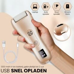 BAESS Elektrische Eeltverwijderaar - 3 Slijprollen - Afzuiging - Oplaadbaar - Goud 14 BAESS Elektrische Eeltverwijderaar - 3 Slijprollen - Afzuiging - Oplaadbaar - Goud -Verzorgingsproducten Verkoop 1200x1200 44