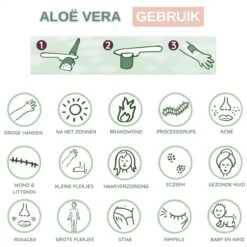 Dr. Green® 1x- Aloë Vera Blad - MAAK GEL IN 3 MINUTEN - 100% Puur - Biologisch -Verzorgingsproducten Verkoop 1200x1200 476