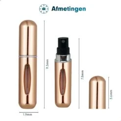 Merkloos Mini Parfum Flesje - Goud - Lipstick Formaat - Navulbare Parfum Verstuiver 18 Merkloos Mini Parfum Flesje - Goud - Lipstick Formaat - Navulbare Parfum Verstuiver -Verzorgingsproducten Verkoop 1200x1200 738