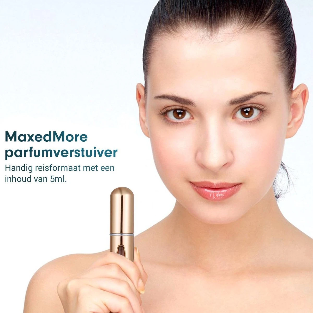 Merkloos Mini Parfum Flesje - Goud - Lipstick Formaat - Navulbare Parfum Verstuiver 10 Merkloos Mini Parfum Flesje - Goud - Lipstick Formaat - Navulbare Parfum Verstuiver - Afbeelding 8