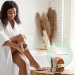 100% Vegan Lichaamsborstel - 0% Plastic - Dry Brushing Badborstel/Droogborstel/Doucheborstel/Huidborstel - Beukenhout -Verzorgingsproducten Verkoop 1200x1200 746