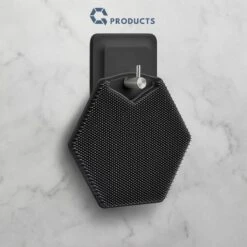 Badborstel - Siliconen Badborstel - Doucheborstel - Lichaamsborstel - Gezichtsborstel - Huidborstel - Scrub Handschoen - Massagespons - Massage Handschoen - Duurzaam - Exfoliërende Werking - Scrubben - Alle Huidtypen - Ergonomisch Handvat Met Zuignap -Verzorgingsproducten Verkoop 1200x1200 751