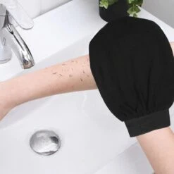 Sensu Scrub Handschoen - 3 Stuks - Zwart - Washand Exfoliating Glove - Kessa Hammam Washandje -Verzorgingsproducten Verkoop 1200x1200 803