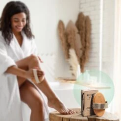 100% Natuurlijke Lichaamsborstel - 0% Plastic - Dry Brushing Badborstel/Droogborstel/Doucheborstel/Huidborstel - Beukenhout -Verzorgingsproducten Verkoop 1200x1200 818