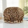 GROTE Douchemuts / Shower Cap / Douchekapje / Douche Cap Voor Vol Haar / Krullen / Afro - Bruine Leopard / Panter -Verzorgingsproducten Verkoop 1200x1200 854