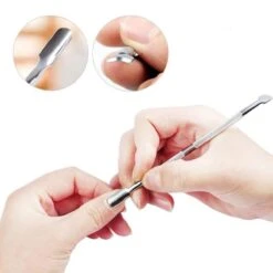 BenjaBeauty Bokkepootje Nagels - Schraper - Cuticle Pusher - Bokkenpootje Nagels - Cuticle Remover - Pedicure - Manicure -Verzorgingsproducten Verkoop 1200x1200 90