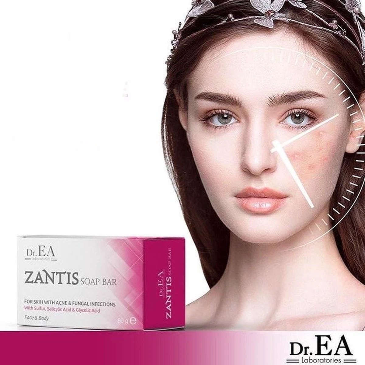 Dr EA Laboratories | Zantis | Medische Zeep Voor Gezicht En Lichaam | Voor Acne En Schimmelinfecties | Handzeep | Zwavel | Salicylzuur | Glycolzuur | Geel | Blok | 80 GR 6 Dr EA Laboratories | Zantis | Medische Zeep Voor Gezicht En Lichaam | Voor Acne En Schimmelinfecties | Handzeep | Zwavel | Salicylzuur | Glycolzuur | Geel | Blok | 80 GR - Afbeelding 4