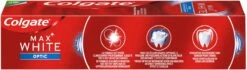 Colgate® Colgate Max White One Optic Whitening Tandpasta - 4 X 75ml - Voordeelverpakking -Verzorgingsproducten Verkoop 1200x338