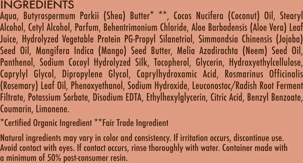 Shea Moisture Coconut & Hibiscus - Conditioner Curl & Shine - 384 Ml 5 Shea Moisture Coconut & Hibiscus - Conditioner Curl & Shine - 384 Ml - Afbeelding 3