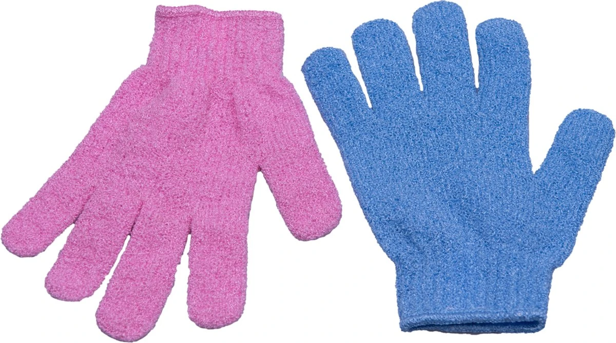 Nesto’s® Scrub Handschoenen - Scrubhandschoen - Washand - Lichaam - Gezicht - Kessa - 2 Stuks 3 Nesto’s® Scrub Handschoenen - Scrubhandschoen - Washand - Lichaam - Gezicht - Kessa - 2 Stuks