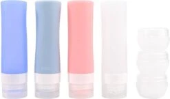 Merkloos Reisverpakking – Navulbare Silicone Reisflesjes Incl. Reispotjes En Doorzichtige Toilettas – Reisset Met Reisflacons & Cosmetica Potjes - Vliegtuig Handbagage Set –– 7 Stuks In Etui –80ML En 20ML - Reisaccessoires 12 Merkloos Reisverpakking – Navulbare Silicone Reisflesjes Incl. Reispotjes En Doorzichtige Toilettas – Reisset Met Reisflacons & Cosmetica Potjes - Vliegtuig Handbagage Set –– 7 Stuks In Etui –80ML En 20ML - Reisaccessoires -Verzorgingsproducten Verkoop 1200x703 2