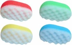 Martini Massagespons - Voordeelset 3 Stuks - 3 Verschillende Kleuren - Afmeting: 14 Cm X 9 Cm X 4.5 Cm. -Verzorgingsproducten Verkoop 1200x756
