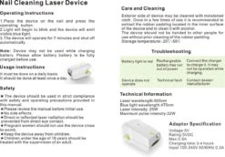 Anti Schimmelnagel Kalknagel Laserapparaat Om Zelf Te Behandelen, Veilig, Effectief, Snel En Pijnloos, Koude Laser Behandeling Voor Thuisgebruik, Voor Tenen En Vingers. Oplaadbaar. -Verzorgingsproducten Verkoop 1200x835