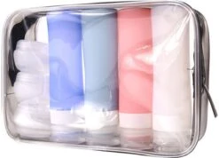 Merkloos Reisverpakking – Navulbare Silicone Reisflesjes Incl. Reispotjes En Doorzichtige Toilettas – Reisset Met Reisflacons & Cosmetica Potjes - Vliegtuig Handbagage Set –– 7 Stuks In Etui –80ML En 20ML - Reisaccessoires 10 Merkloos Reisverpakking – Navulbare Silicone Reisflesjes Incl. Reispotjes En Doorzichtige Toilettas – Reisset Met Reisflacons & Cosmetica Potjes - Vliegtuig Handbagage Set –– 7 Stuks In Etui –80ML En 20ML - Reisaccessoires -Verzorgingsproducten Verkoop 1200x864 1