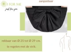 1FORME Douchemuts Dames Zero Waste – Droog Haar Thuis / Vakantie – Douchekap Satijn / PE Zwart -Verzorgingsproducten Verkoop 1200x879 1