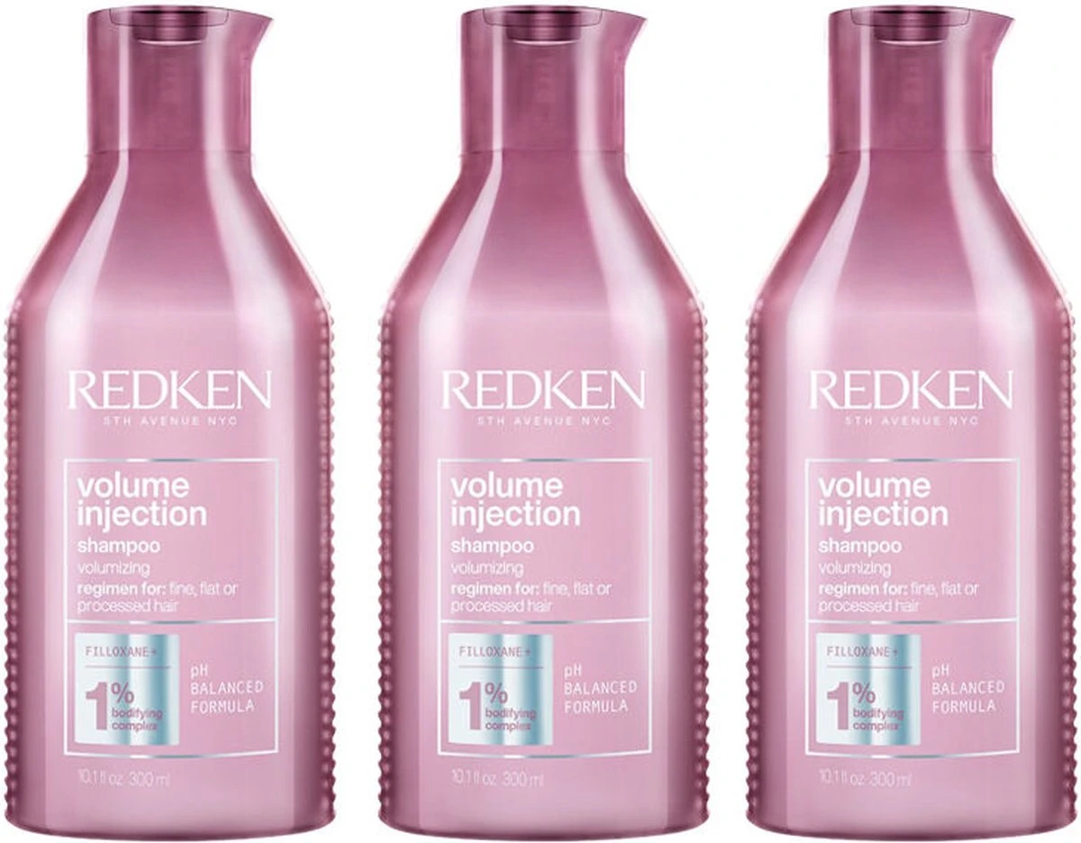 Redken Volume Injection Shampoo 1000ml 5 Redken Volume Injection Shampoo 1000ml - Afbeelding 3
