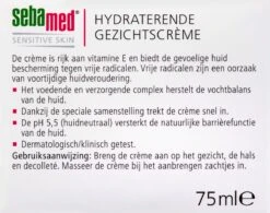Sebamed Hydraterende Gezichtscrème - Huidverzorging - 75 Ml -Verzorgingsproducten Verkoop 1200x949 1