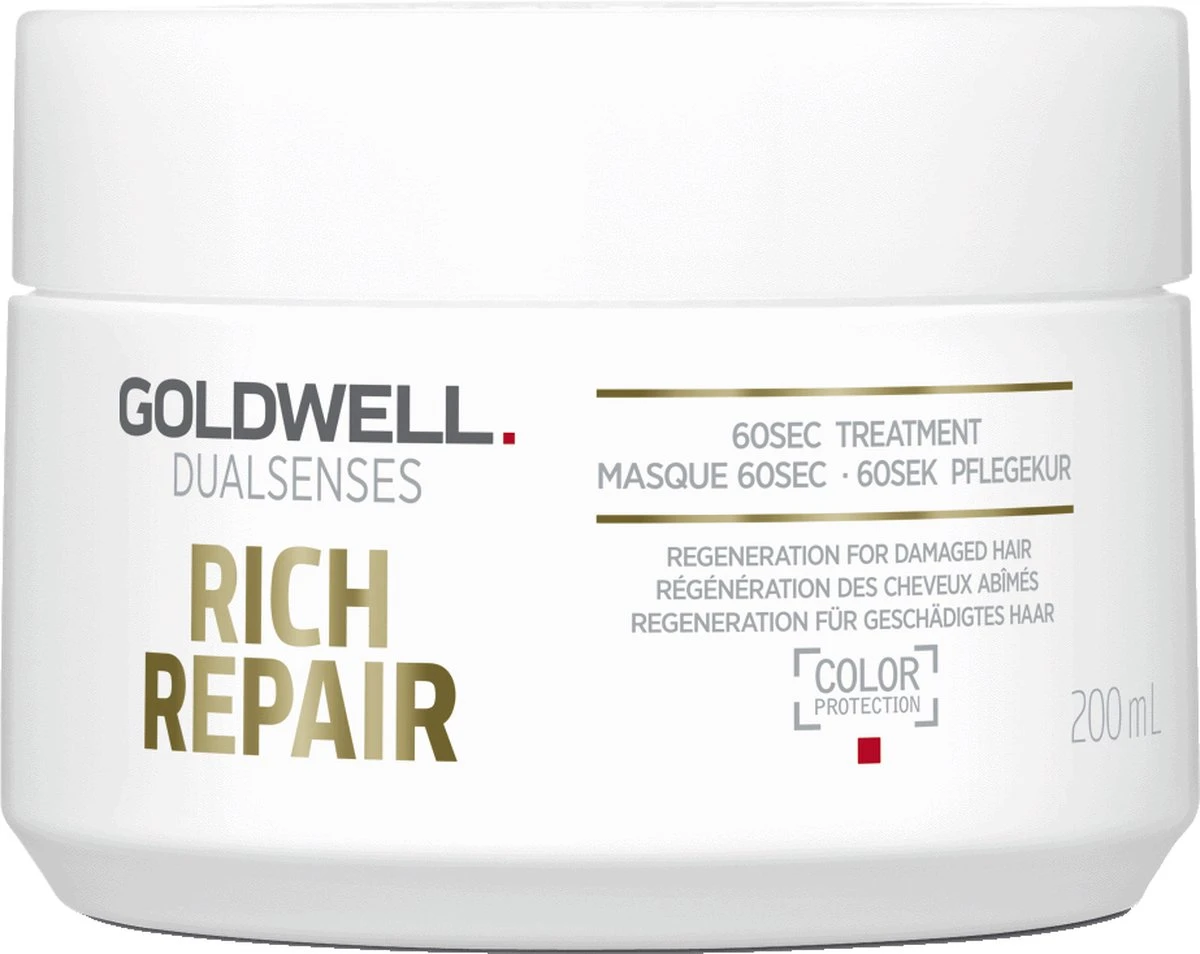 Goldwell Dualsenses Rich Repair 60sec Treatment 200 Ml 8 Goldwell Dualsenses Rich Repair 60sec Treatment 200 Ml - Afbeelding 6