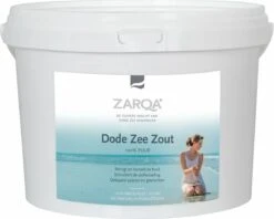 Zarqa Dode Zeezout Emmer Therapeutisch - Badzout - 5 Kg -Verzorgingsproducten Verkoop 1200x964 3