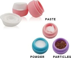 YONO Reis Cosmetica Potjes - Lege Potjes Met Deksel - Zalfpotjes - Siliconen Reisflesjes Set Handbagage - Reisflacons Navulbaar - 4 Stuks - 10 ML 9 YONO Reis Cosmetica Potjes - Lege Potjes Met Deksel - Zalfpotjes - Siliconen Reisflesjes Set Handbagage - Reisflacons Navulbaar - 4 Stuks - 10 ML -Verzorgingsproducten Verkoop 1200x979 1