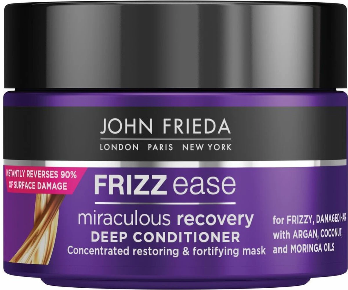 John Frieda Frizz Ease Miraculous Recovery Haarmasker 250 Ml 3 John Frieda Frizz Ease Miraculous Recovery Haarmasker 250 Ml