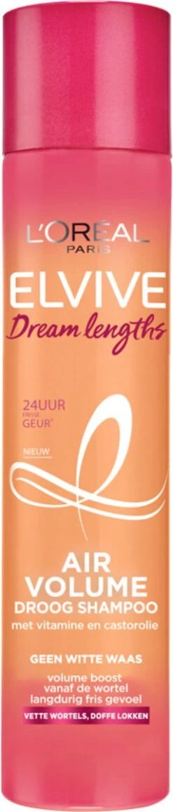 L’Oréal Paris Elvive Dream Lengths Droogshampoo - 200 Ml -Verzorgingsproducten Verkoop 256x1200
