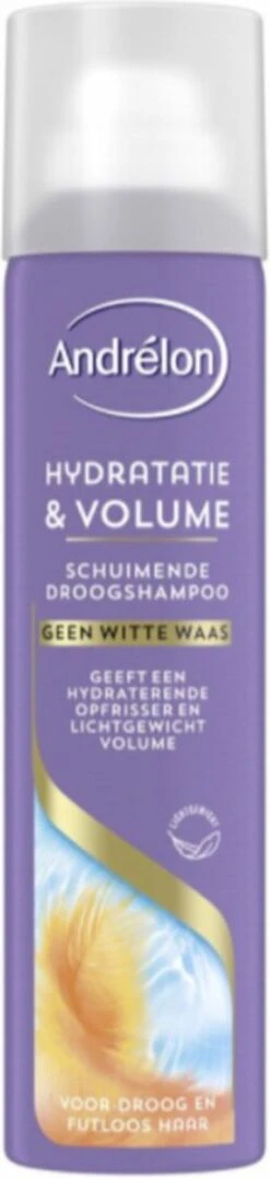 Andrélon Droogshampoo Schuimend Hydratatie & Volume - 6 X 200 Ml - Voordeelverpakking -Verzorgingsproducten Verkoop 275x1200 2