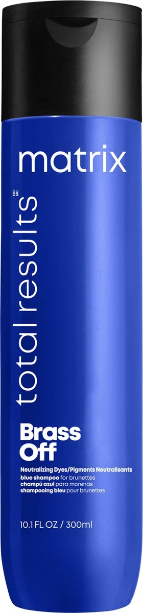 Matrix Total Results Brass Off Shampoo – Neutraliseert Warme Ondertonen In Bruin Haar – 300 Ml 3 Matrix Total Results Brass Off Shampoo – Neutraliseert Warme Ondertonen In Bruin Haar – 300 Ml