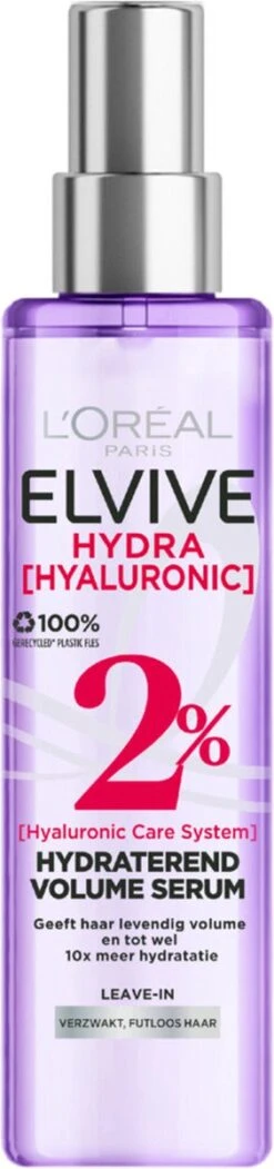 L’Oréal Paris Elvive Leave-in Spray Hydra Hyaluronic Hydratatie - 150 Ml